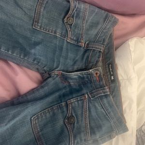 Frankie B vintage denim jeans sz 0 rare waist is 13 inches